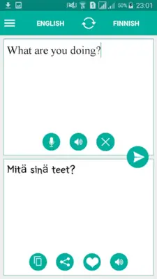 Finnish English Translator android App screenshot 3